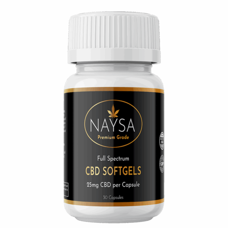 NAYSA Full Spectrum CBD softgels
