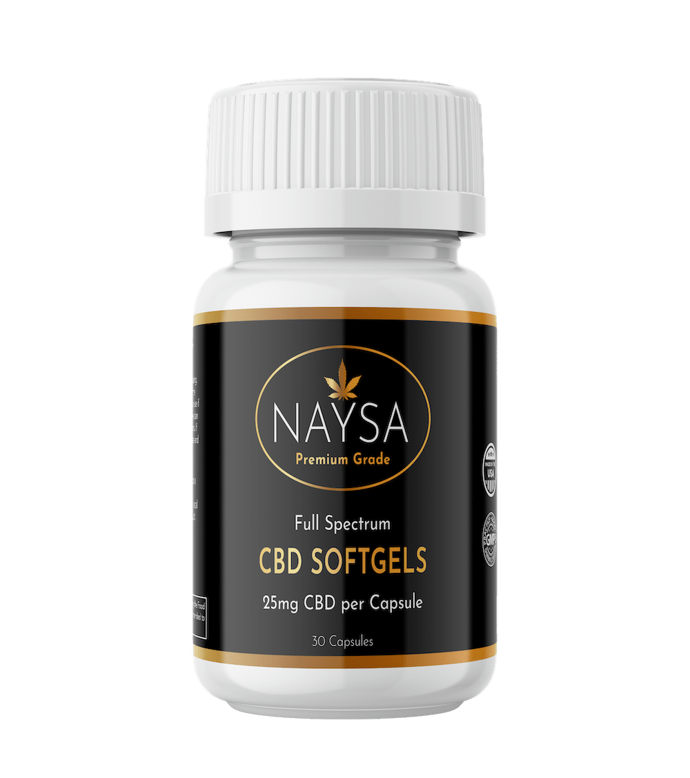 NAYSA Full Spectrum CBD softgels