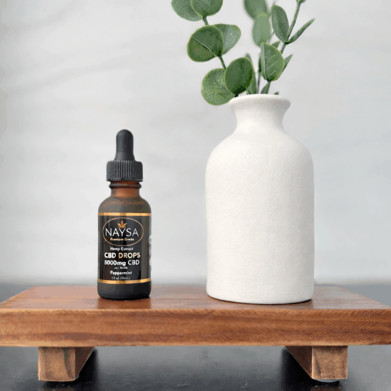 NAYSA 6000MG MINT CBD OIL WITH HEMPSEED OIL